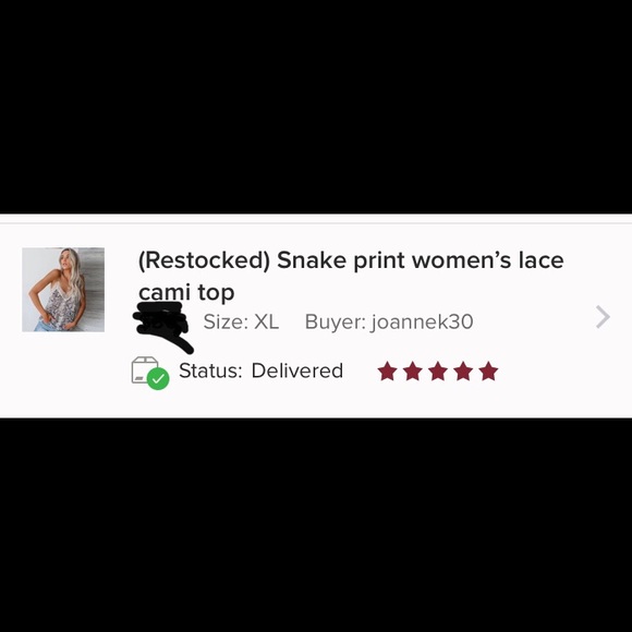 (Last 1) Army green, lace trim print cami tank top. - Picture 8 of 14